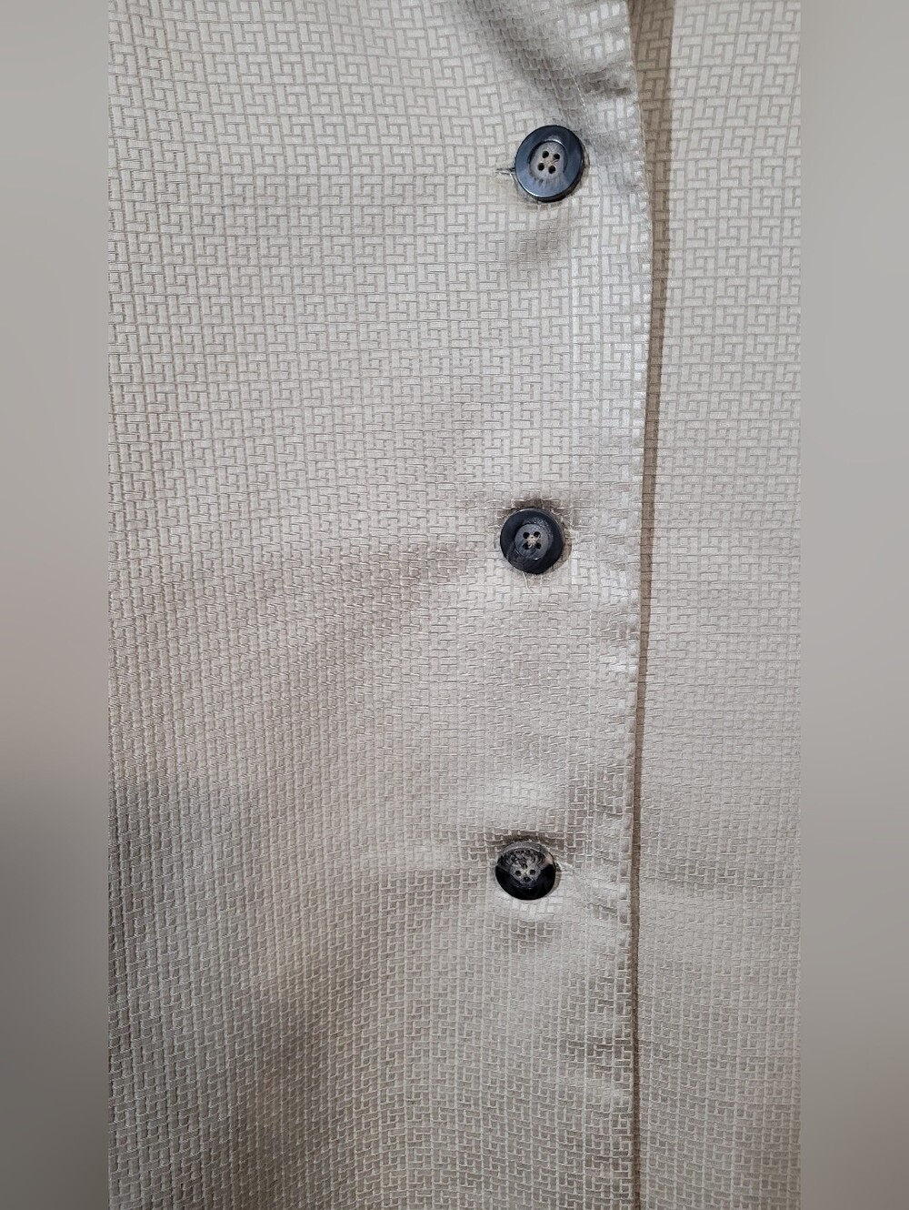 Beige Women's Single-Breasted Trench Coat - Picture 3 of 10